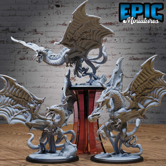 Eldritch Wyvern Set - D&D Epic Miniatures   and Dragons
