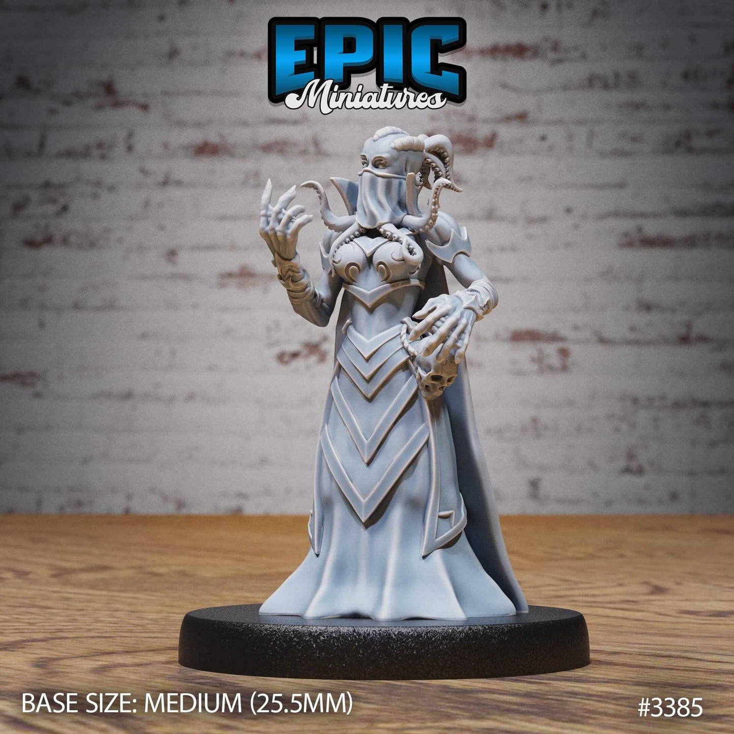 Mind Eater Female Set - Epic Miniatures - Dungeons and Dragons