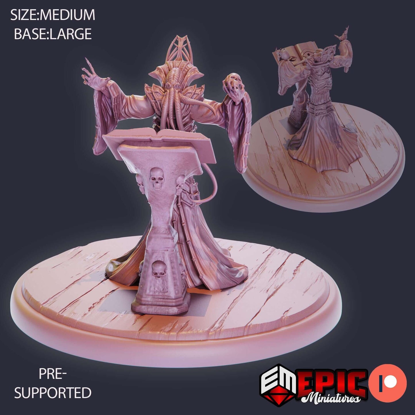 Mind Overlord Set - D&D Epic Miniatures   and Dragons