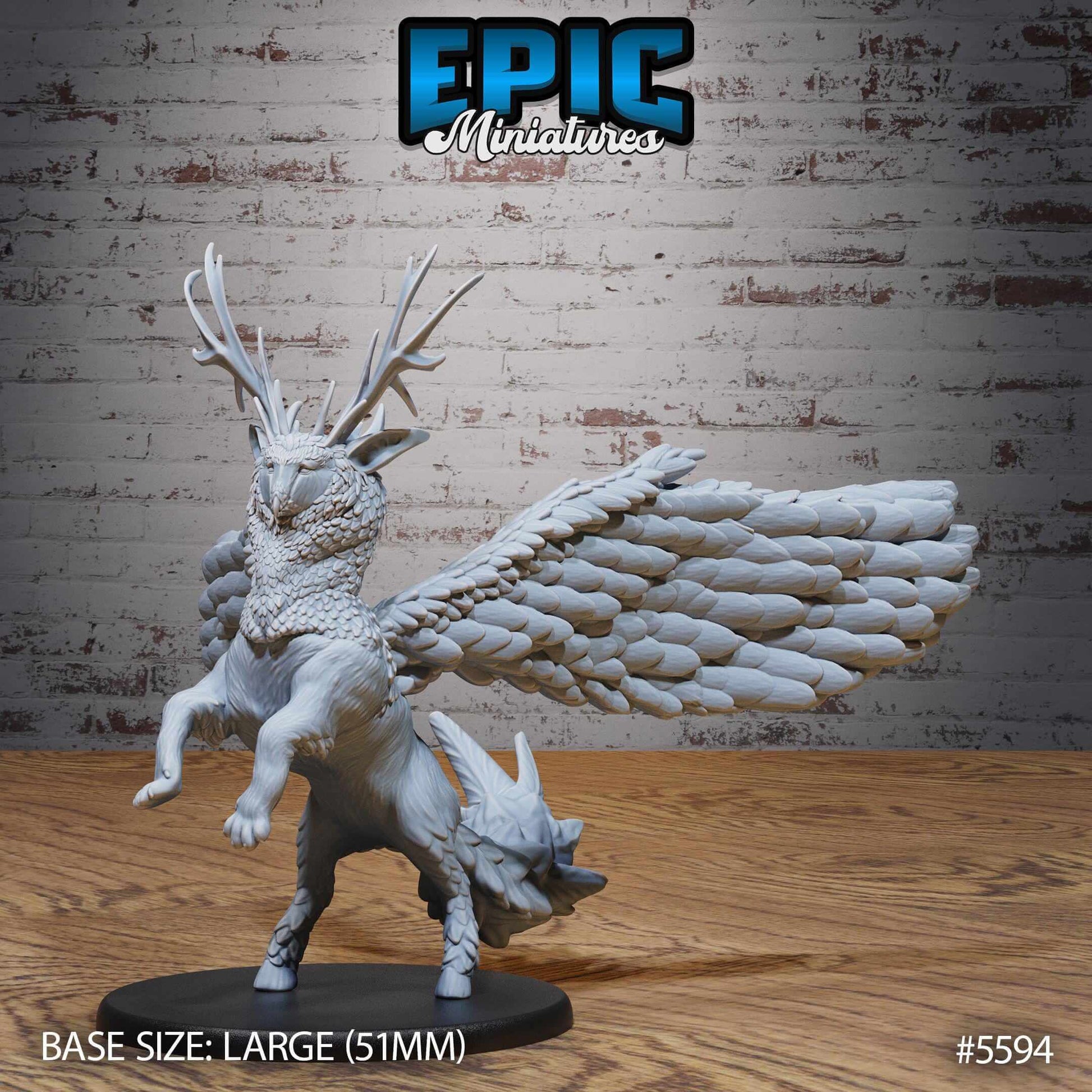 Peryton Beast Set - Epic Miniatures - Dungeons and Dragons