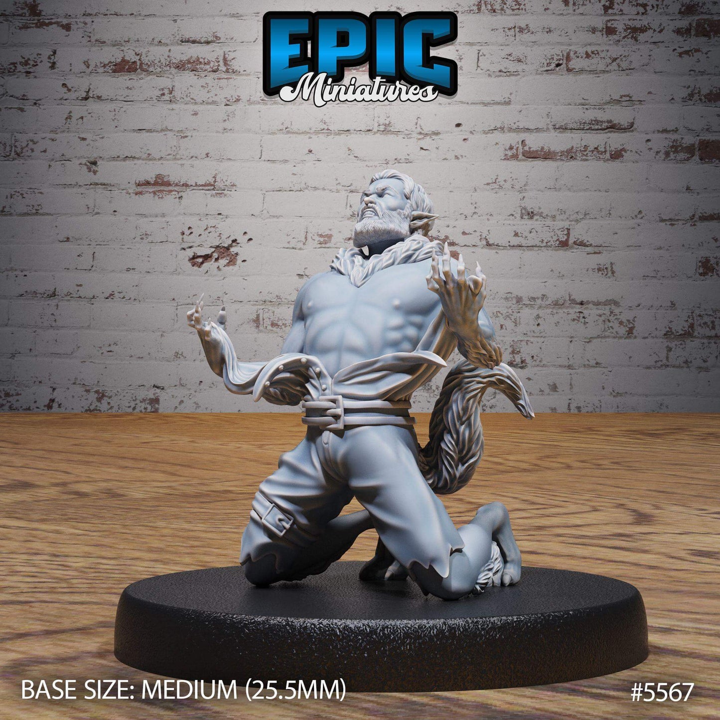 Cursed Traveler Werewolf Set - D&D Epic Miniatures   and Dragons