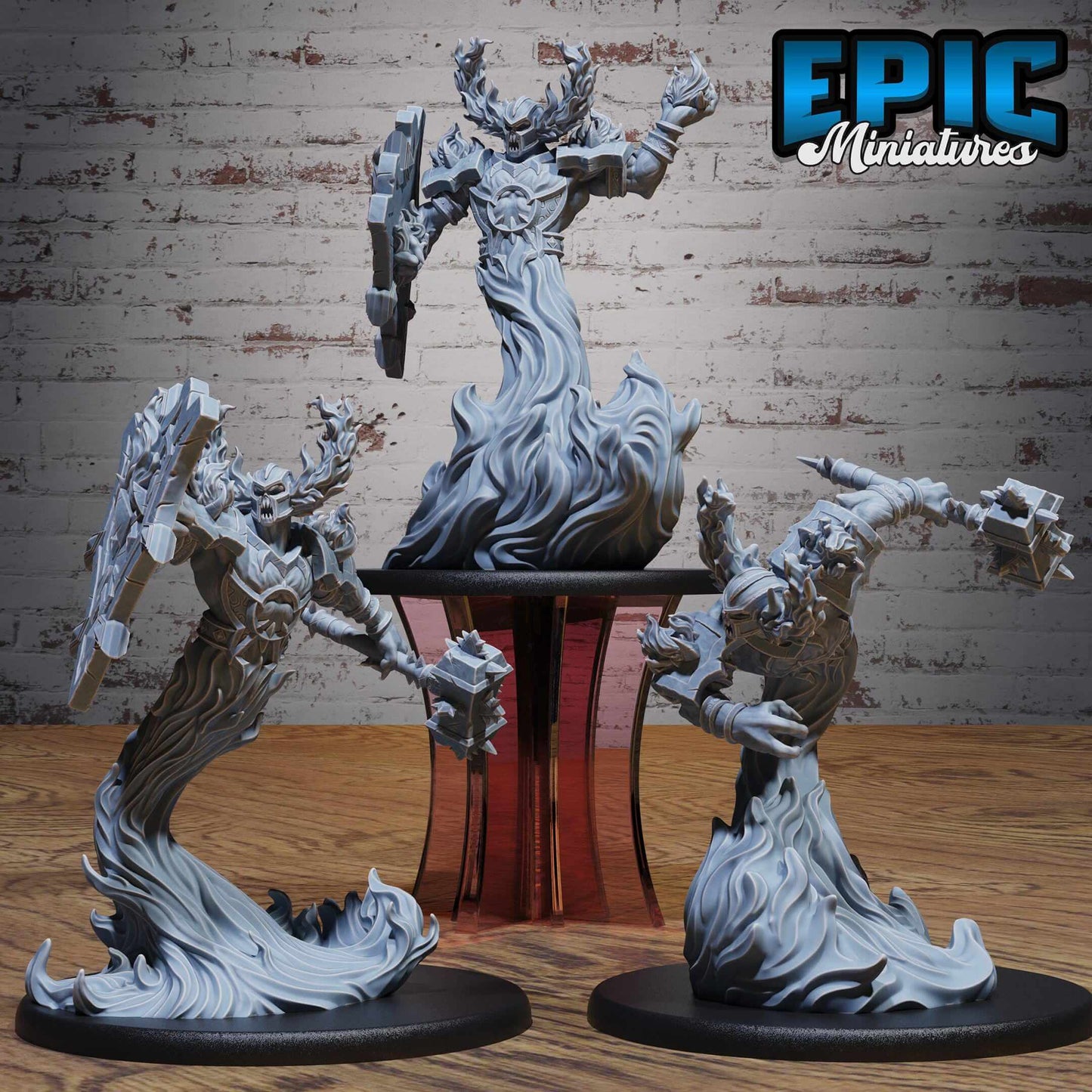 Hellfire Elemental Set - Epic Miniatures - Dungeons and Dragons