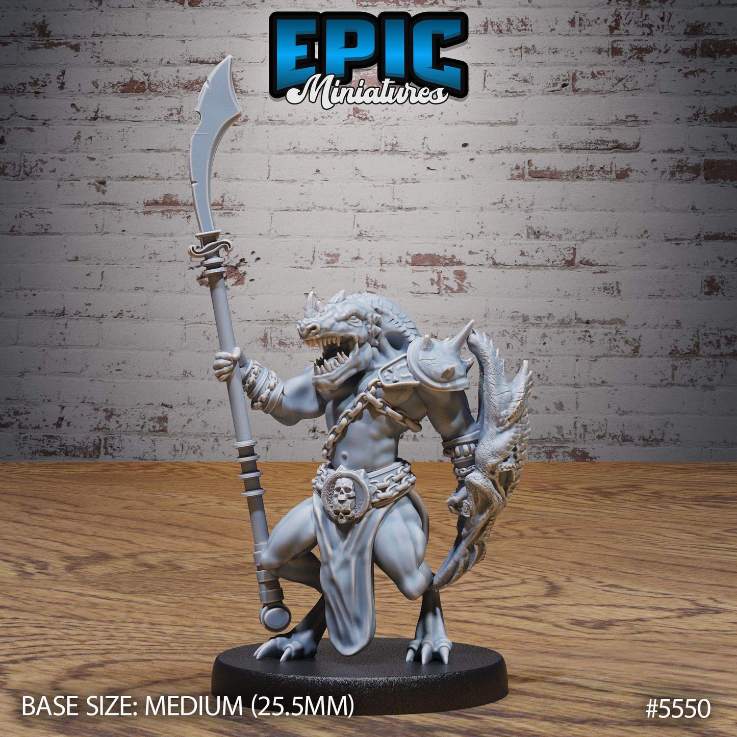 Blue Dragonspawn Set - D&D Epic Miniatures   and Dragons