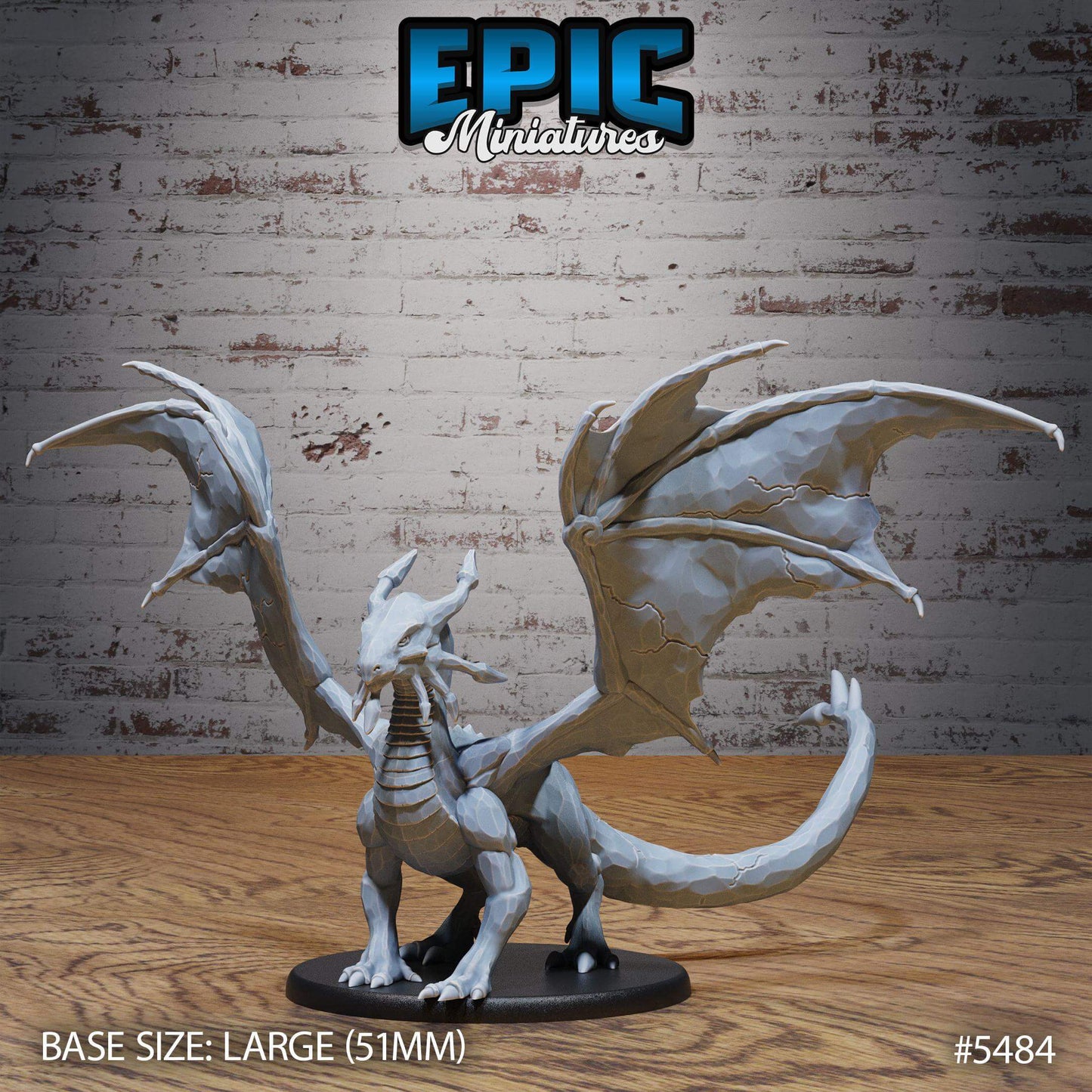 Sapphire Dragon Set - Epic Miniatures - Dungeons and Dragons