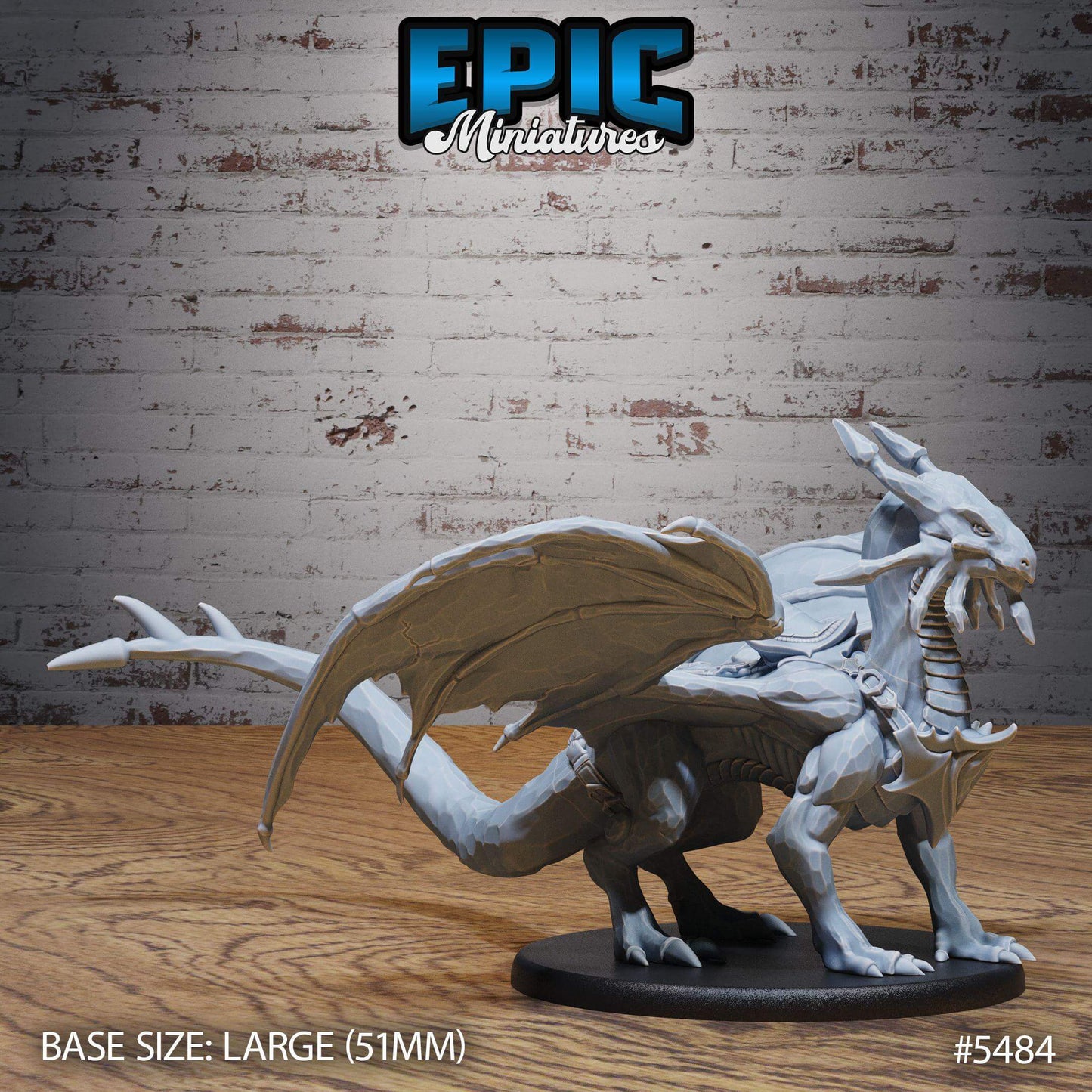 Sapphire Dragon Set - Epic Miniatures - Dungeons and Dragons
