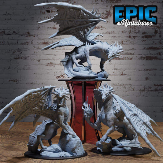 Poison Dragon Set - Epic Miniatures - Dungeons and Dragons
