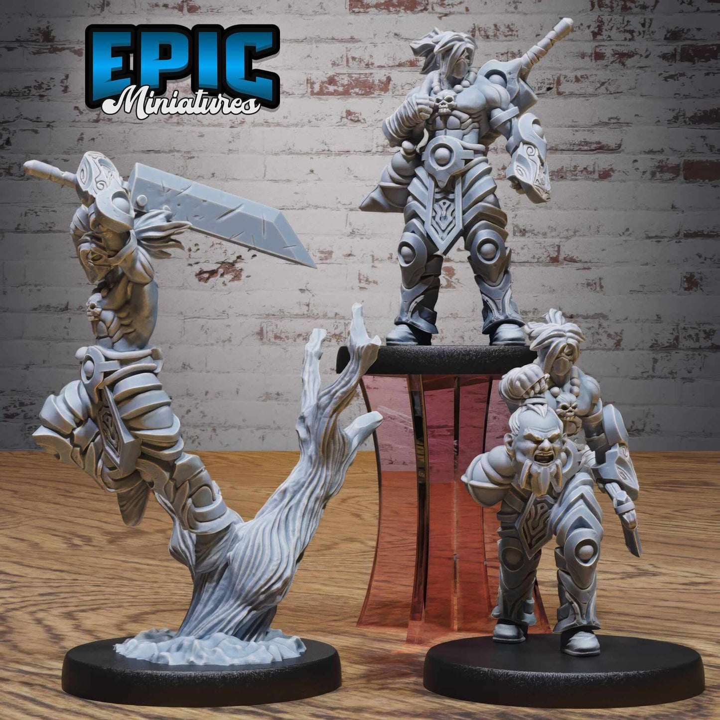 Masked Headhunter Set - Epic Miniatures - Dungeons and Dragons