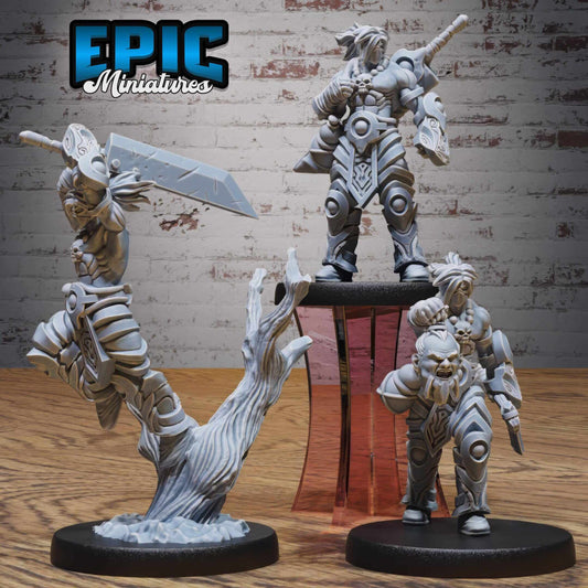 Masked Headhunter Set - D&D Epic Miniatures   and Dragons
