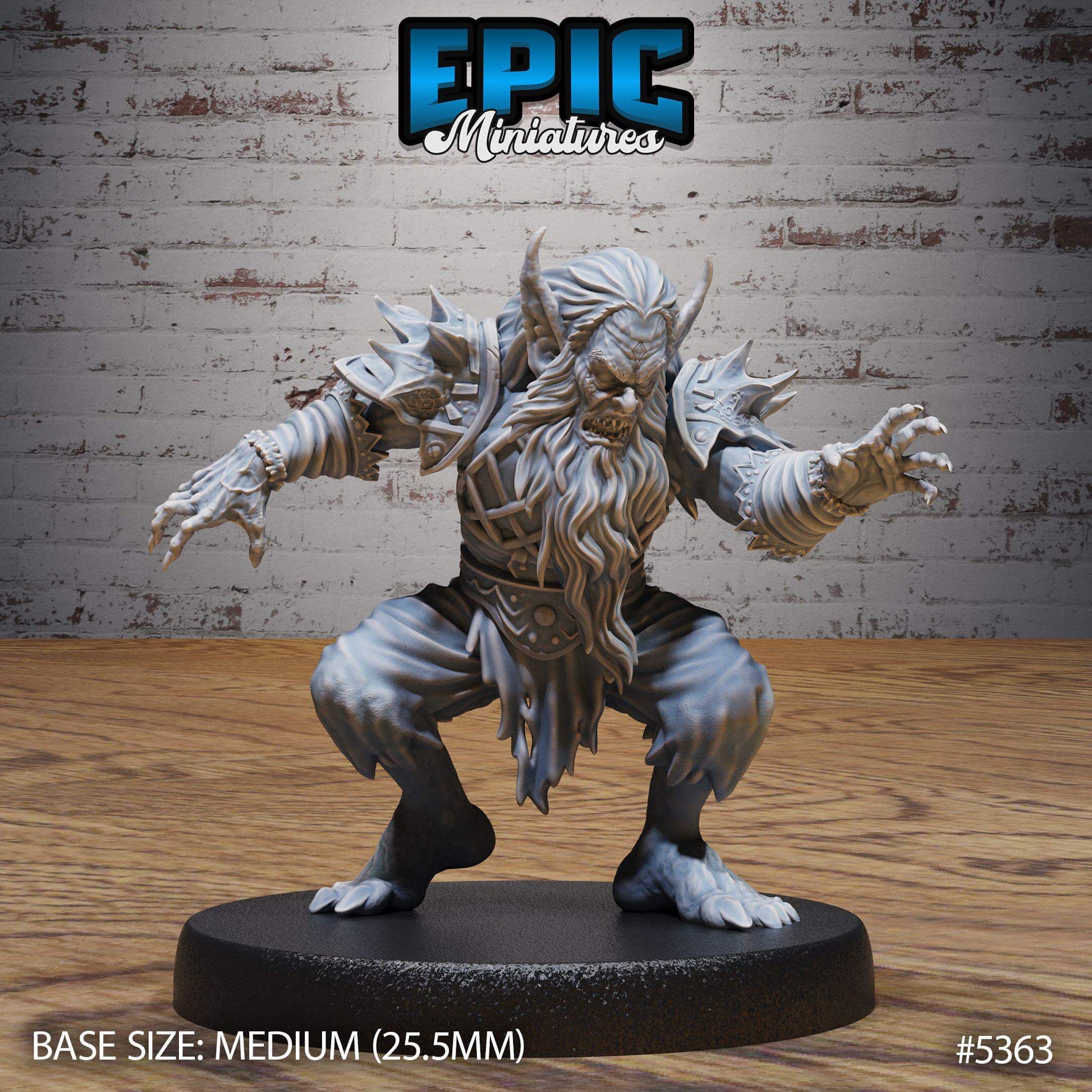 Dwarf Vampire Set - D&D Epic Miniatures   and Dragons