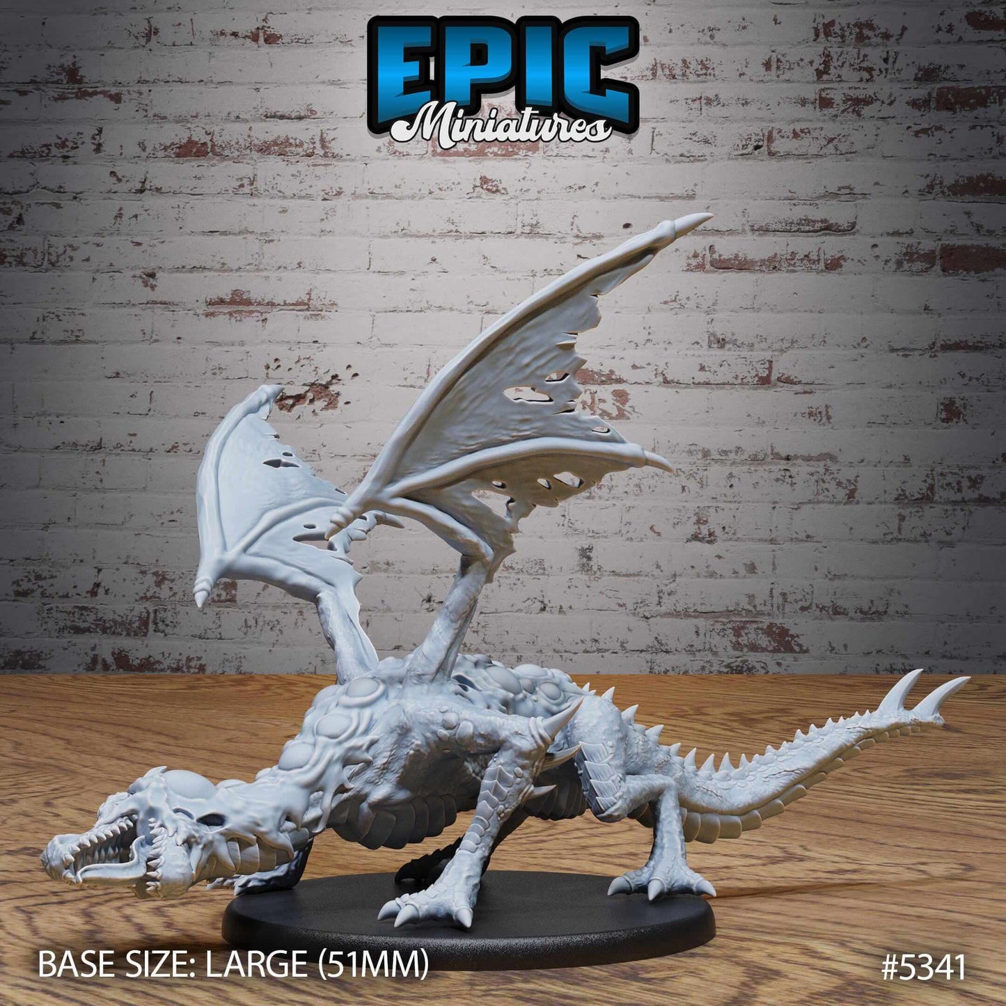 Miasma Dragon Set - Epic Miniatures - Dungeons and Dragons