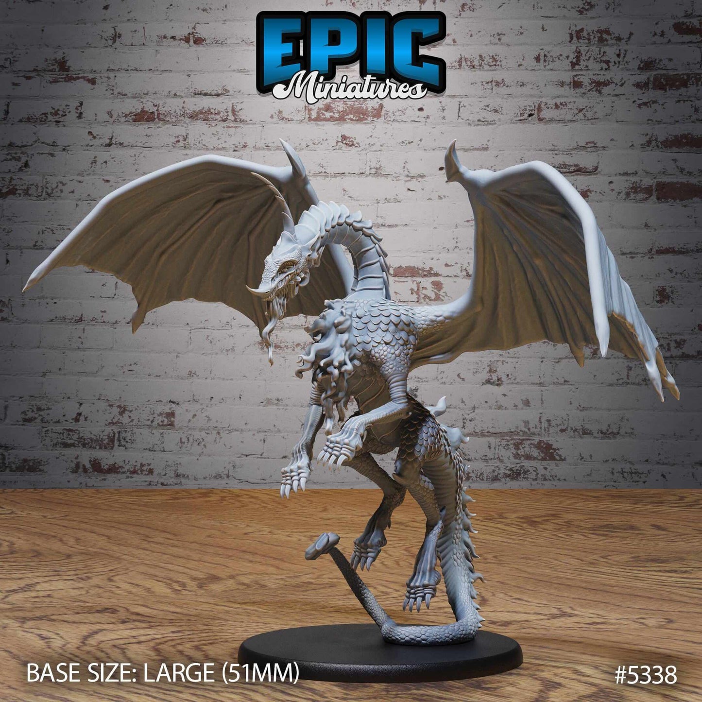 Moonstone Dragon Set - Epic Miniatures - Dungeons and Dragons