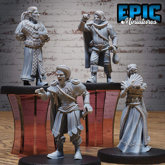 Noble Character Set - Epic Miniatures - Dungeons and Dragons