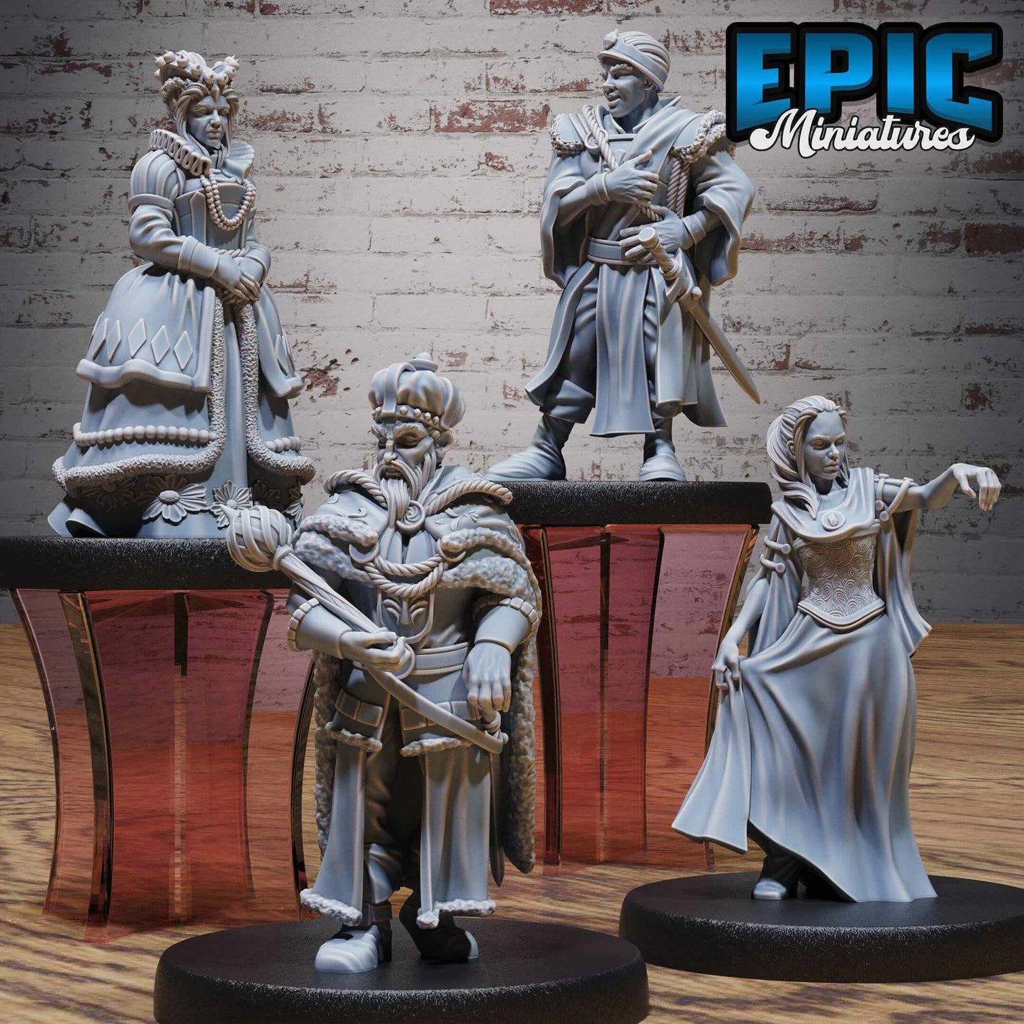 Noble Character Set - Epic Miniatures - Dungeons and Dragons