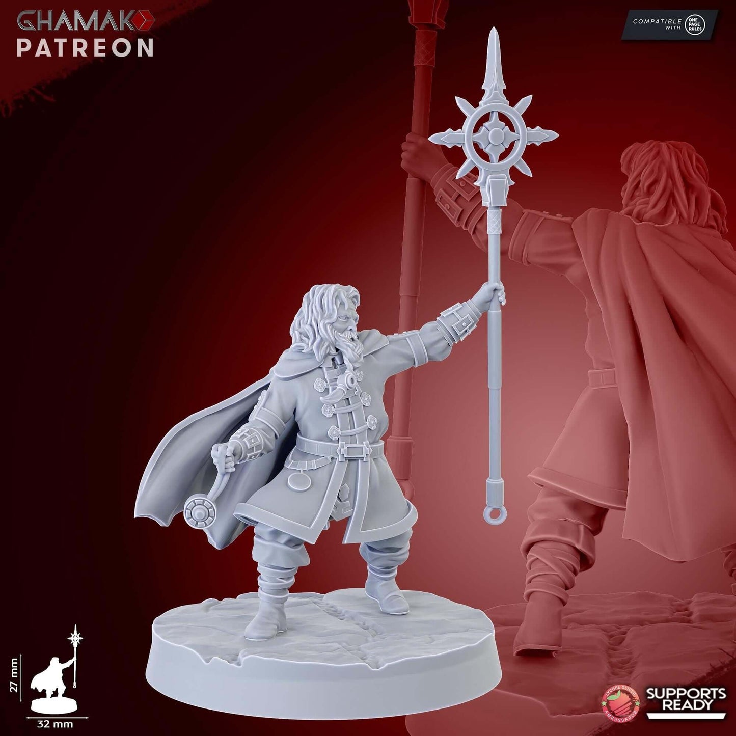 Wizard of the Citadel - Miniatures by Ghamak
