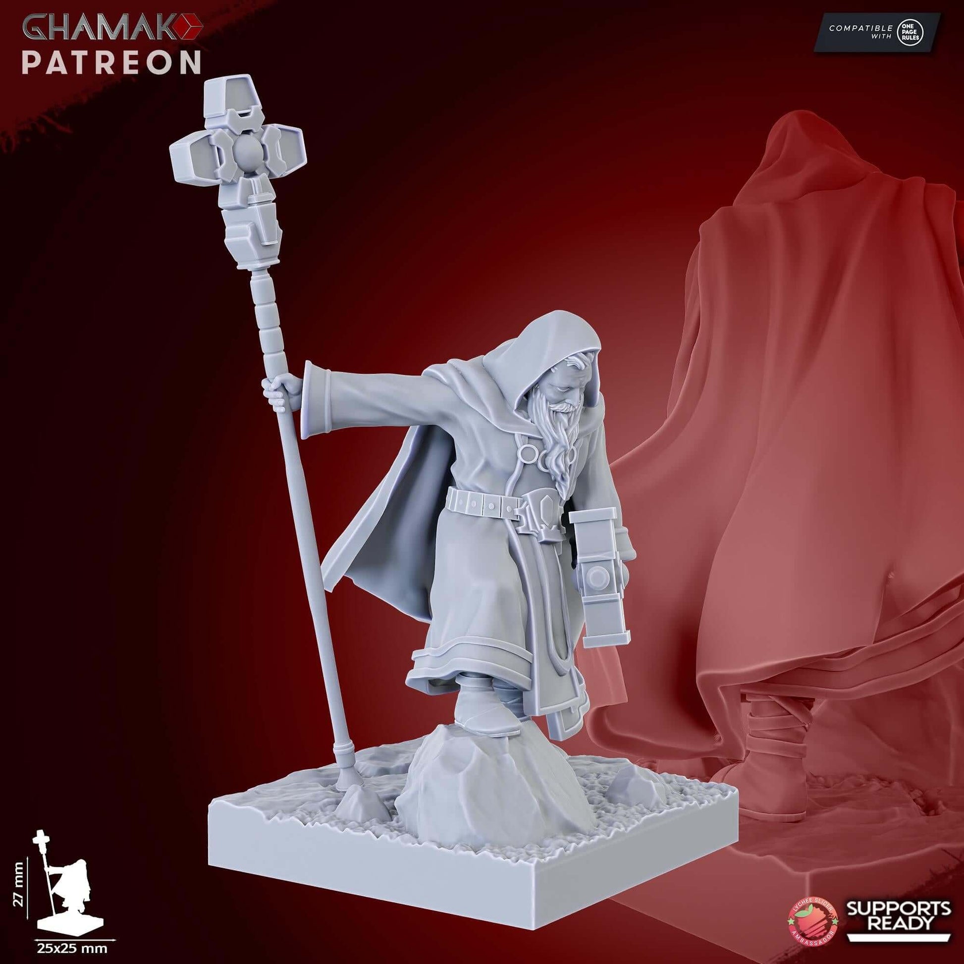 Warlock of the Citadel - Miniatures by Ghamak