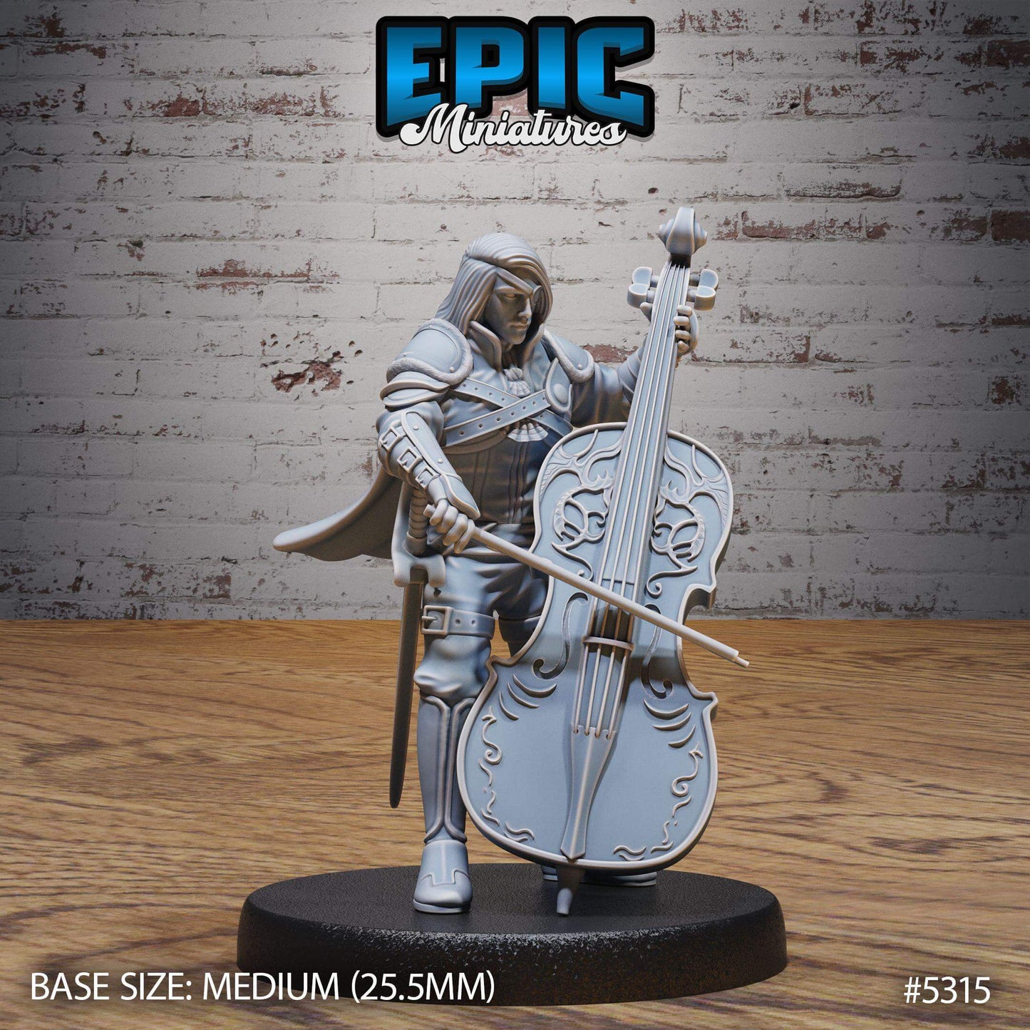 Vagabond Bard Set - Epic Miniatures - Dungeons and Dragons