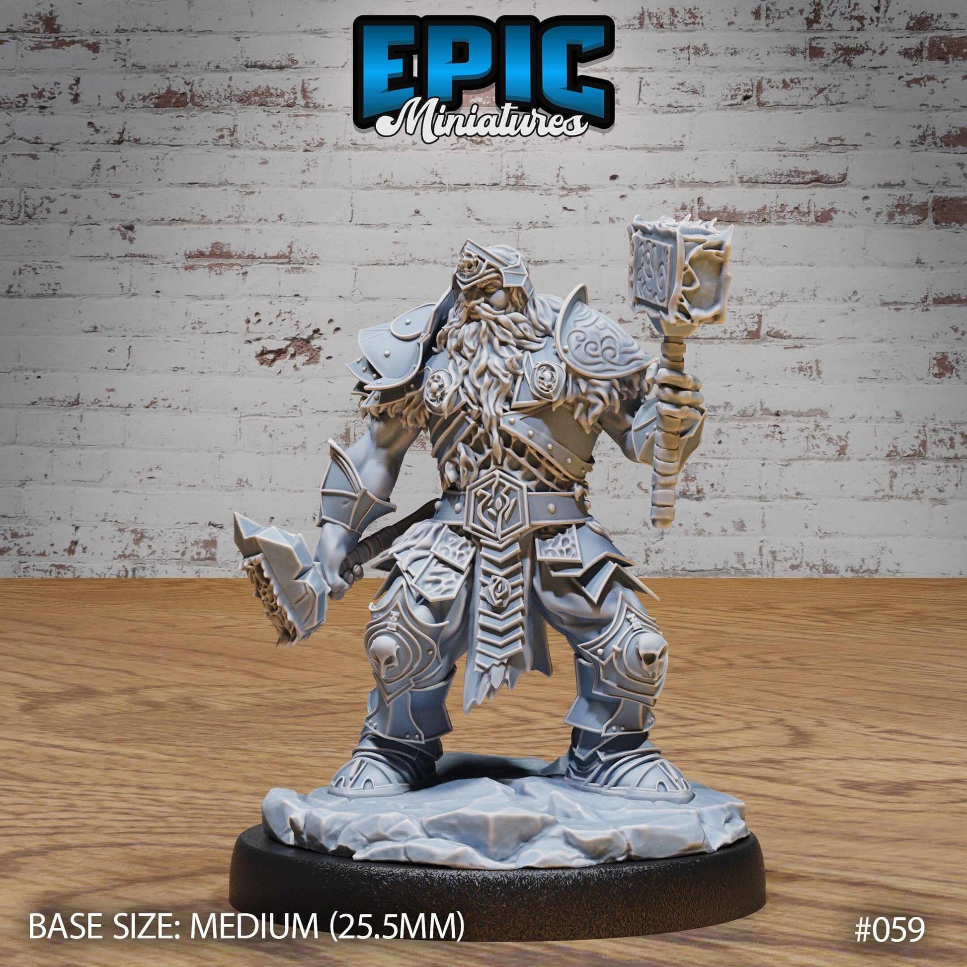Royal Dwarf Set - D&D Epic Miniatures   and Dragons