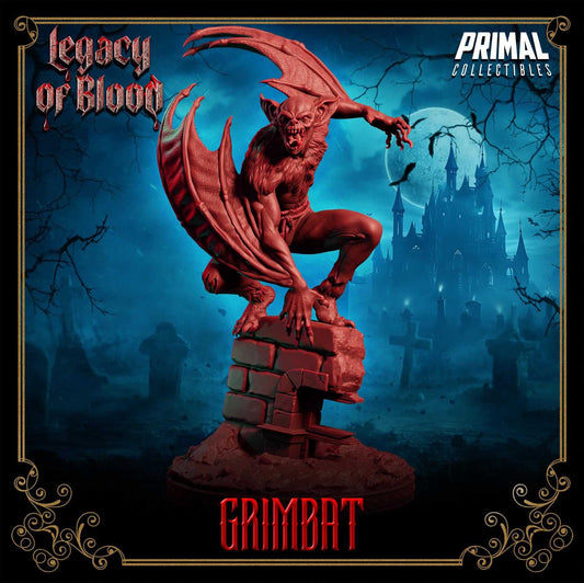 Grimbat - Legacy of Blood 3D Printed Resin RPG/Tabletop/Boardgames Miniature Primal Collectibles