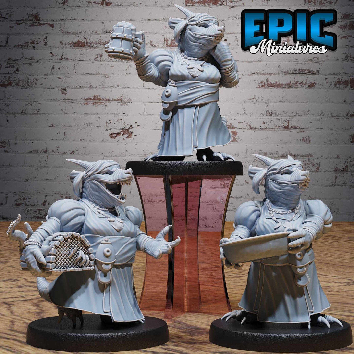 Mama Kobold Maid Set - Epic Miniatures - Dungeons and Dragons