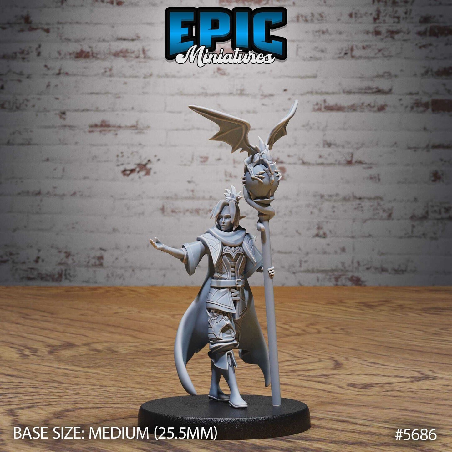 Dragonfire Sorcerer Set - D&D Epic Miniatures   and Dragons