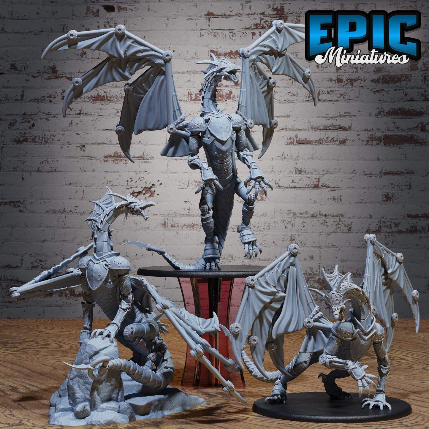 Dragon Construct Set - Epic Miniatures - Dungeons and Dragons