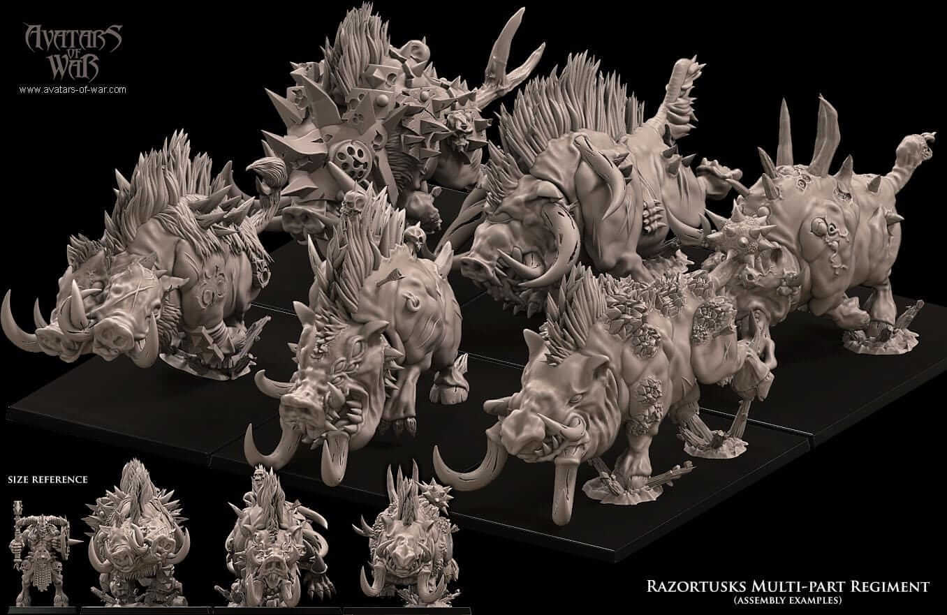 Razortusks Regiment - Avatars of War