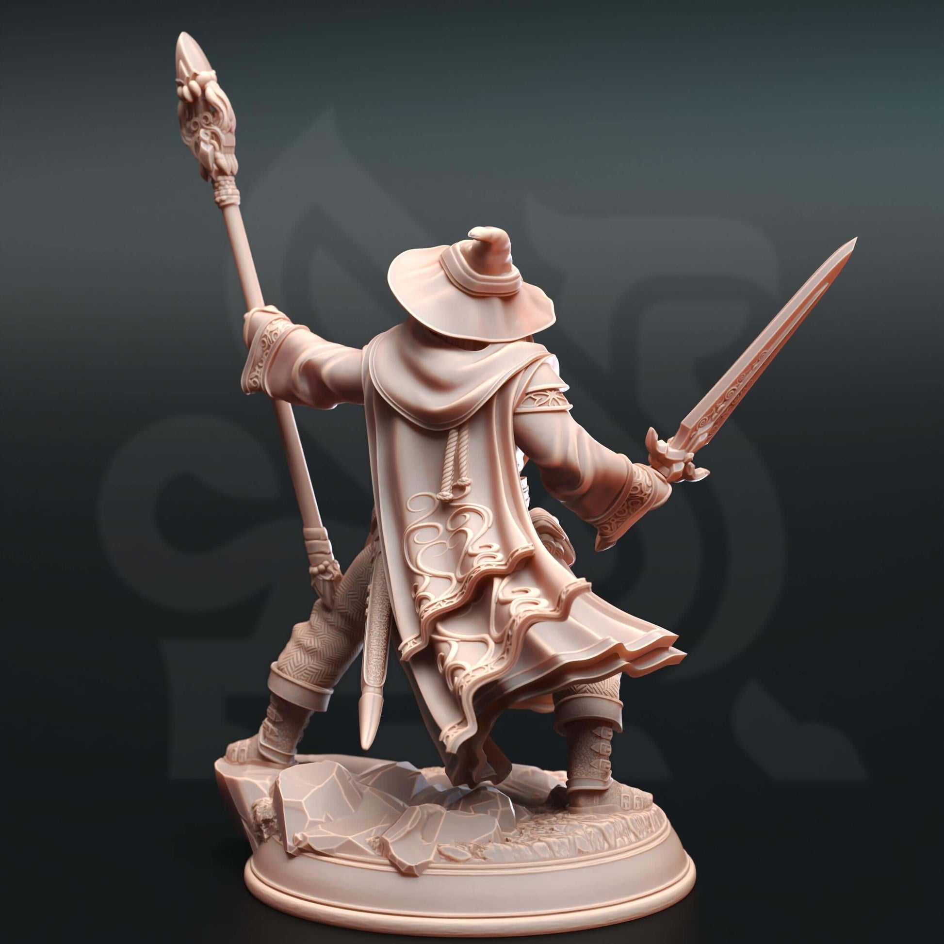 Wizard of Guidance - Artemis of Canos - 3D Printed Resin RPG/Tabletop/Boardgames Miniature DM Stash