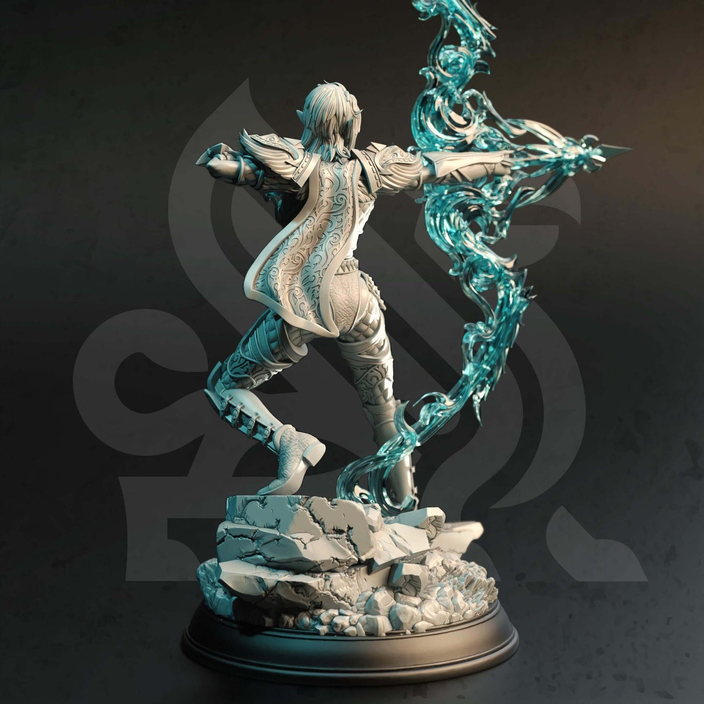High Elf Arcane Archer - Eldiara - 3D Printed Resin RPG/Tabletop/Boardgames Miniature DM Stash