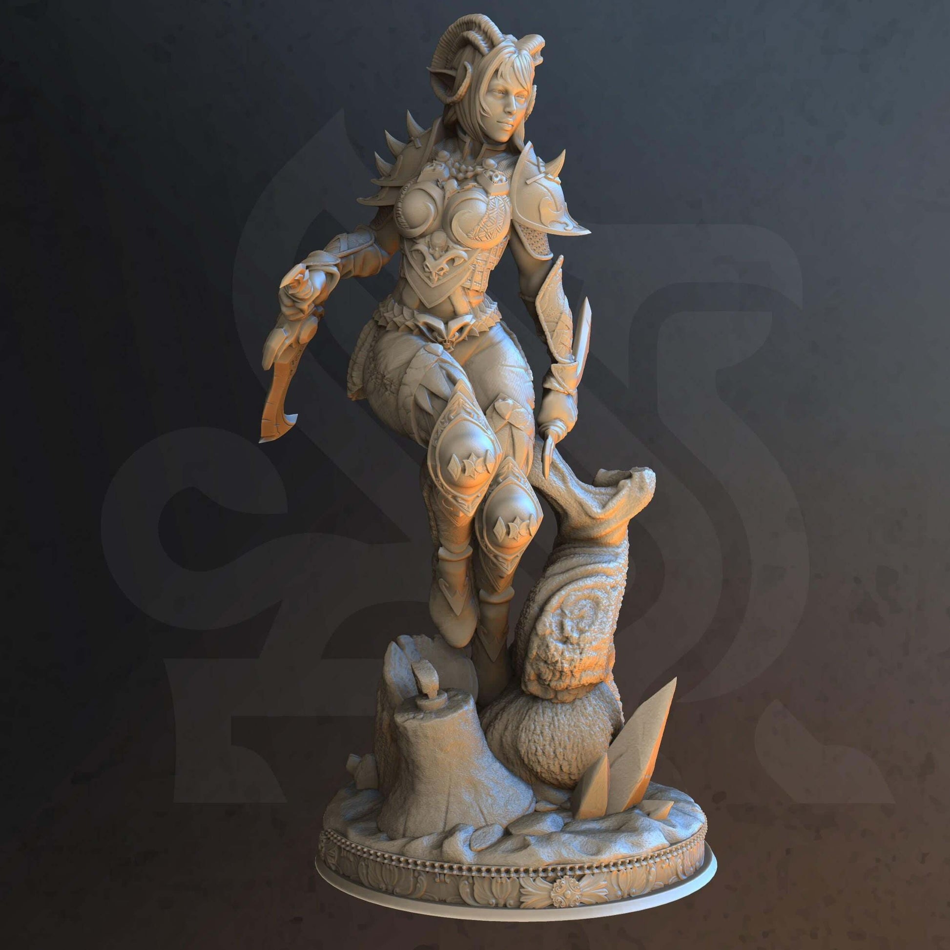 Master of Poisoned Talons – Orlena - 3D Printed Resin RPG/Tabletop/Boardgames Miniature DM Stash