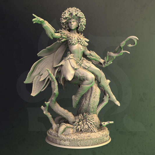 Forest Dryad - Elenil - 3D Printed Resin RPG/Tabletop/Boardgames Miniature DM Stash