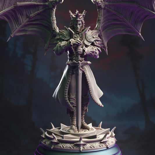 Vampire Lord - Arthur Belfrie - 3D Printed Resin RPG/Tabletop/Boardgames Miniature DM Stash