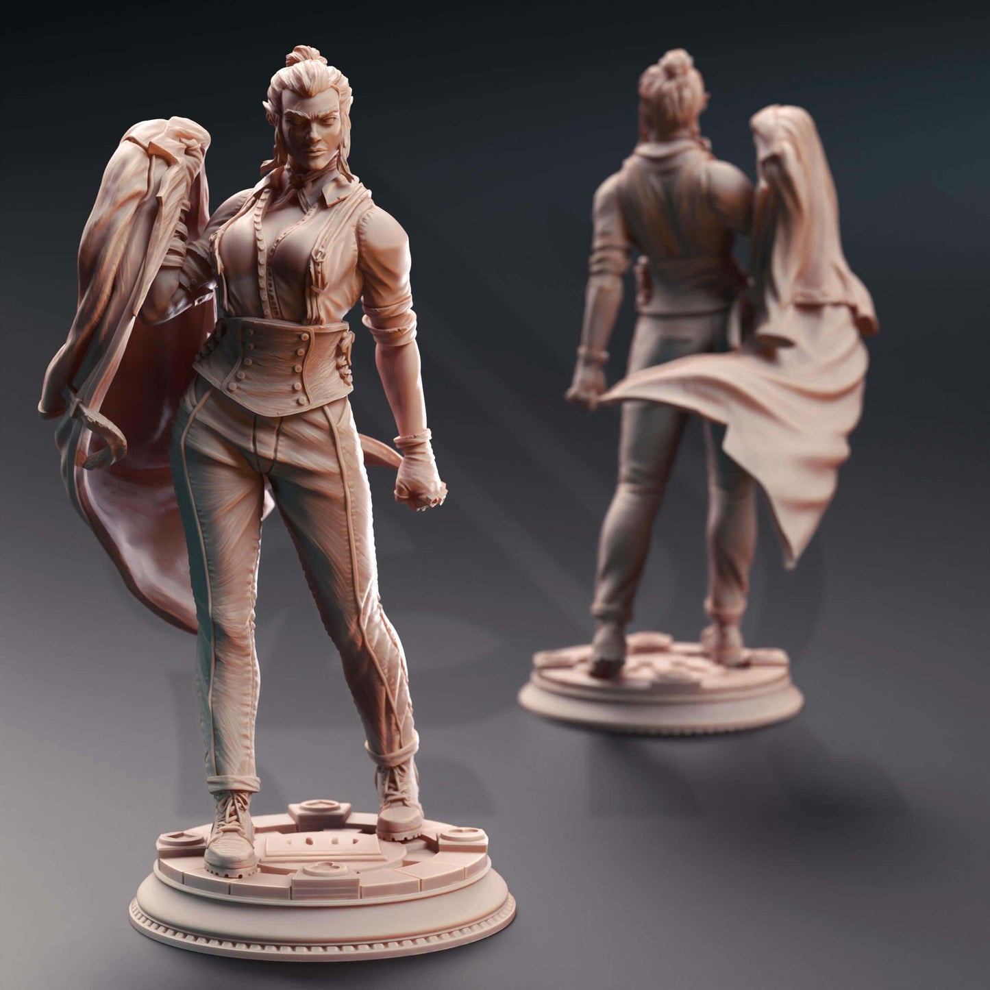 Goliath Boxer - Ygris "Darling" Skullsplitter - 3D Printed Resin RPG/Tabletop/Boardgames Miniature DM Stash