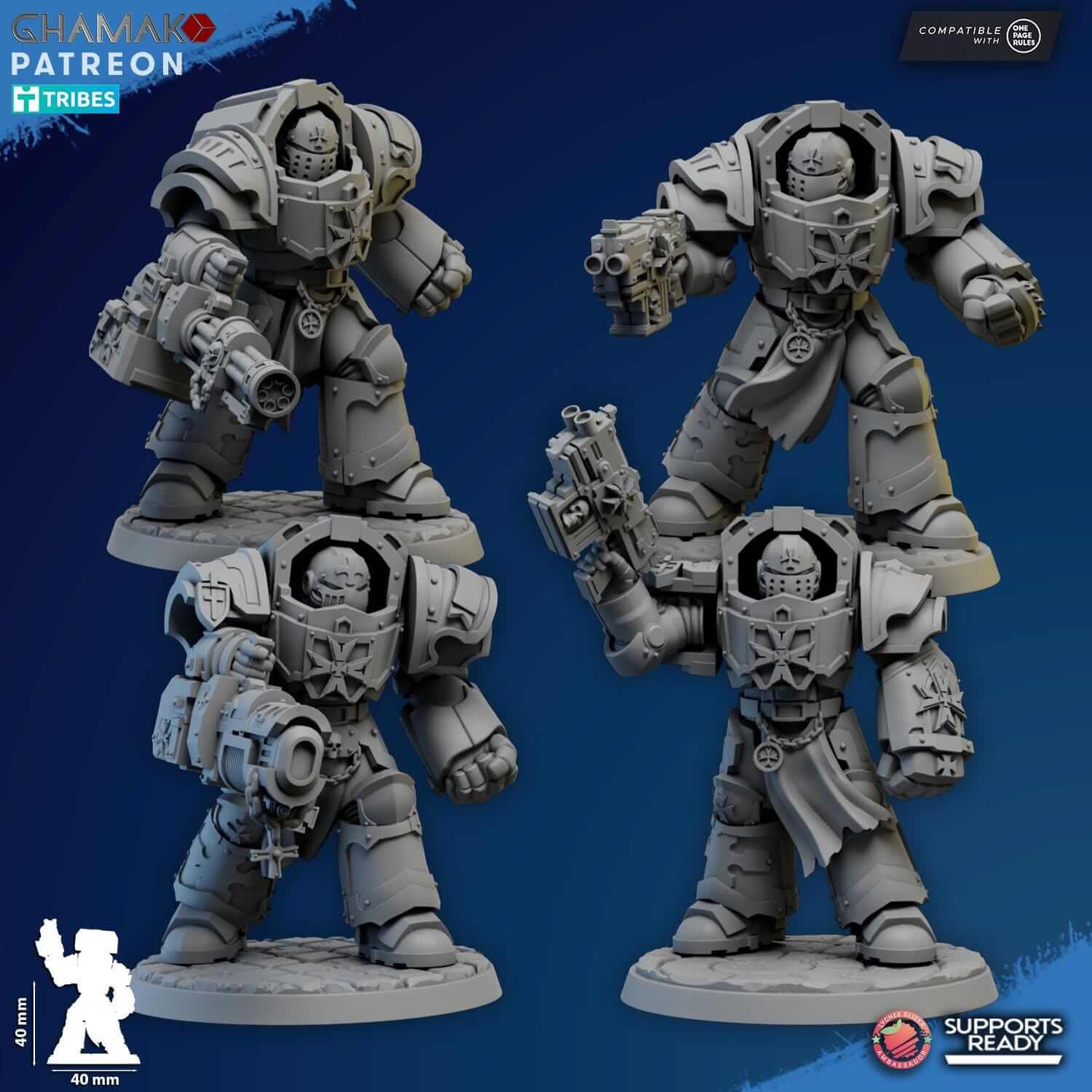 Temple Ranged Exterminators Ghamak Miniatures
