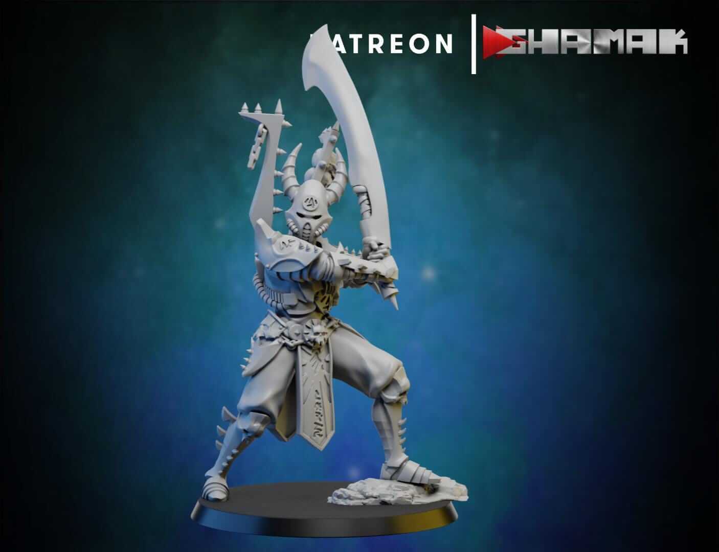 Space Dark Elf Incubi - Ghamak Miniatures