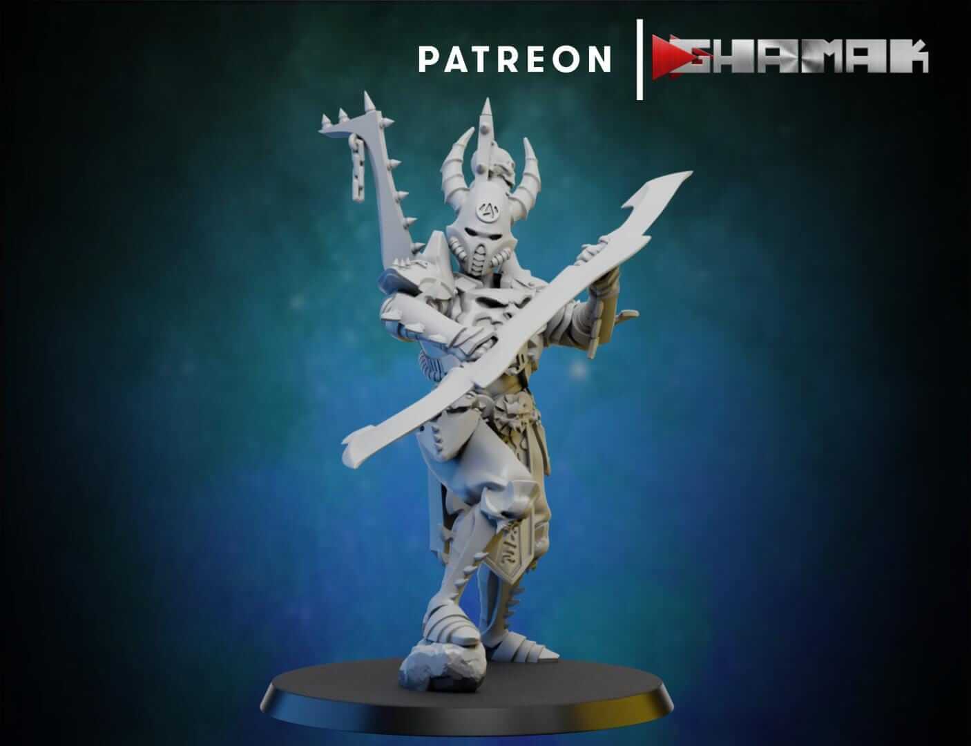 Space Dark Elf Incubi - Ghamak Miniatures
