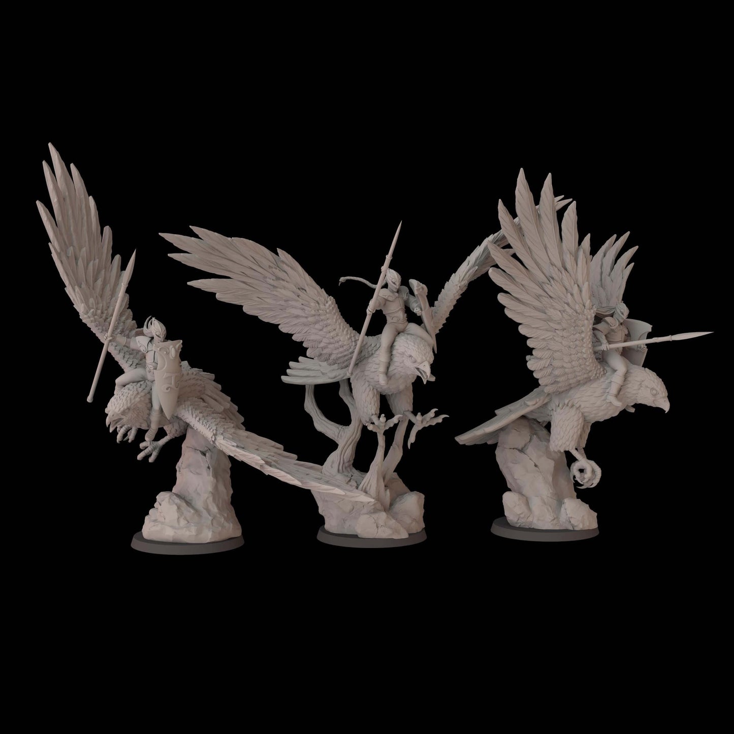 Wind Riders - Wood Elf Proxy - Fantasy Cult Miniatures