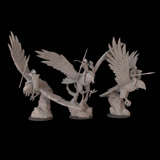 Wind Riders - Wood Elf Proxy - Fantasy Cult Miniatures