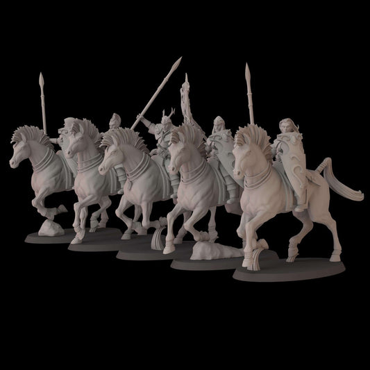 Wood Elf Lancers - Wood Elf Proxy - Fantasy Cult Miniatures