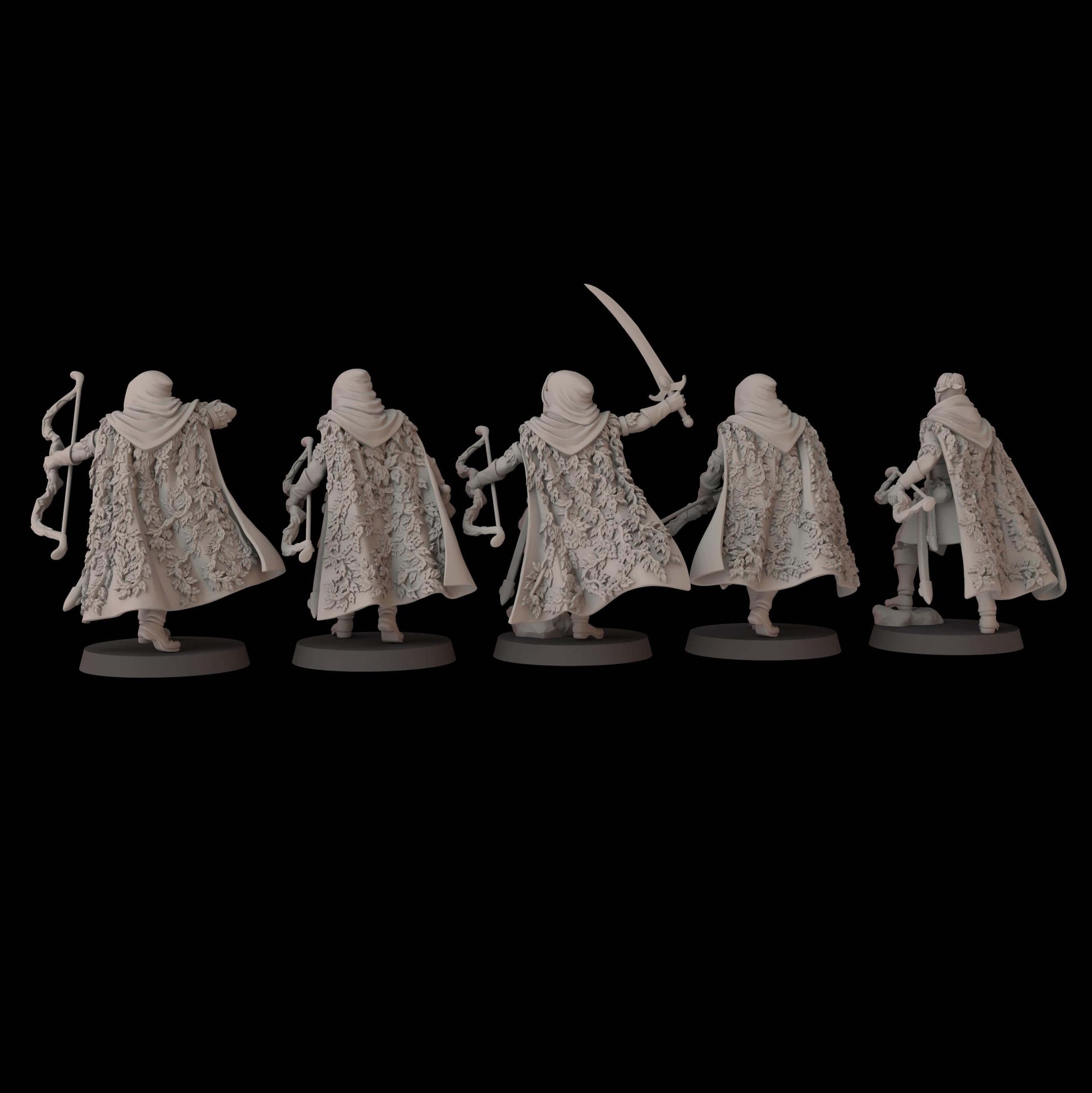 Wood Elf Scouts - Wood Elf Proxy - Fantasy Cult Miniatures