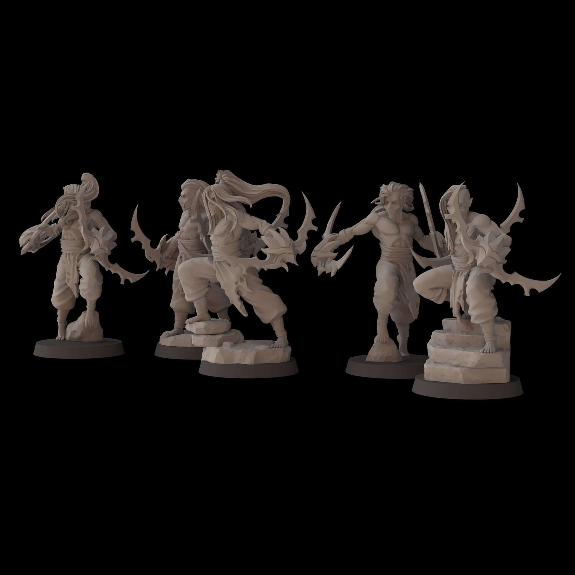 Etheric Blades - Drukhari Proxy - Fantasy Cult Miniatures