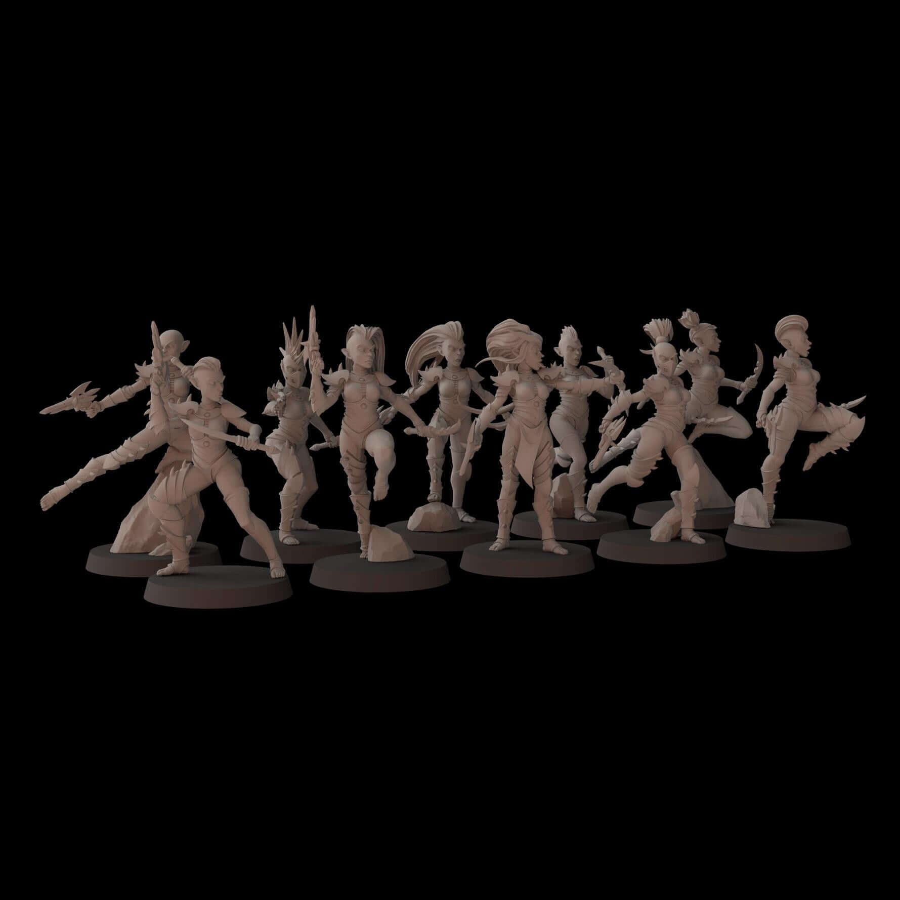 Shadowrunners - Drukhari Proxy - Fantasy Cult Miniatures