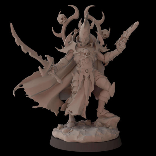 Dark Hierarch - Drukhari Proxy - Fantasy Cult Miniatures