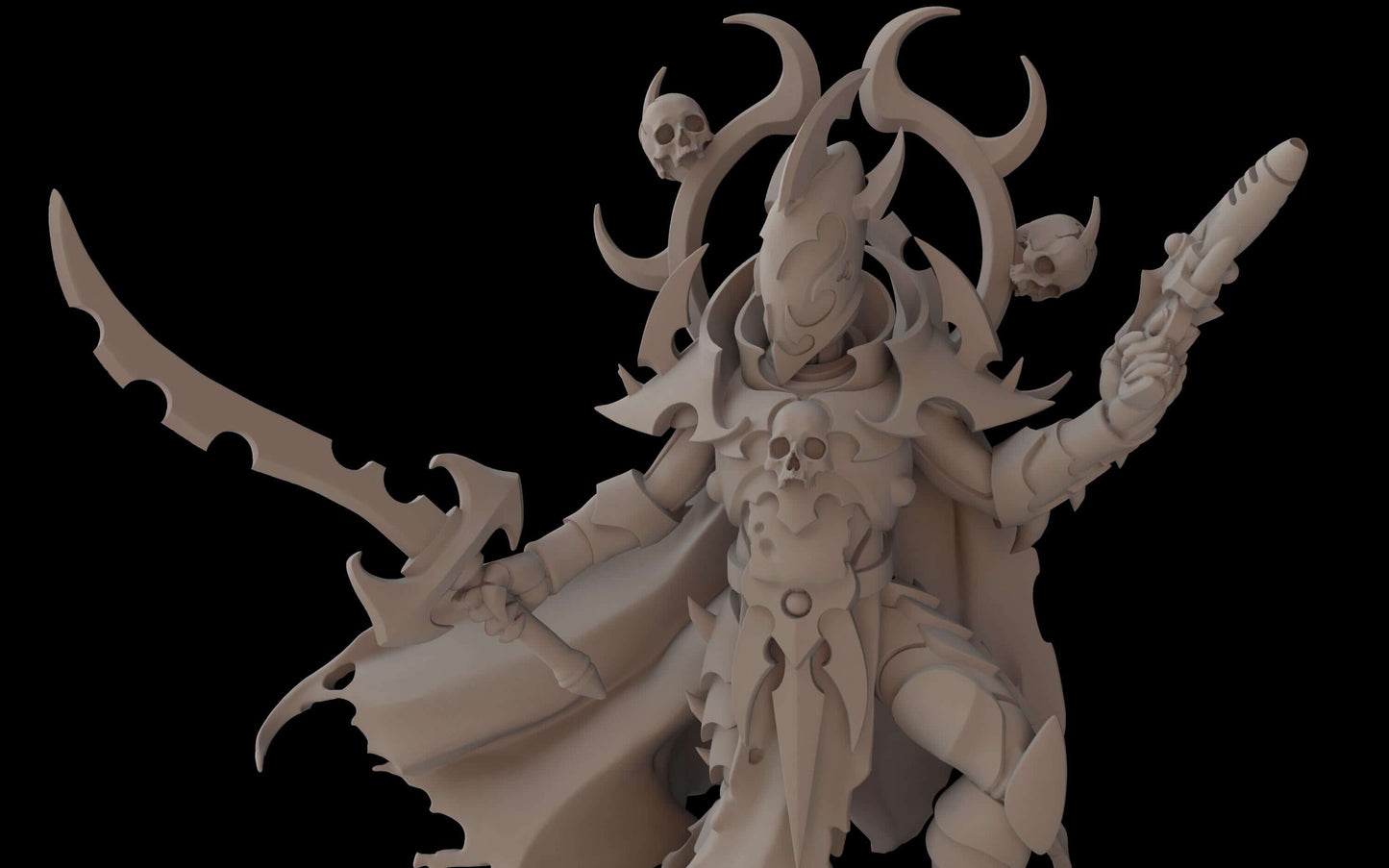 Dark Hierarch - Drukhari Proxy - Fantasy Cult Miniatures