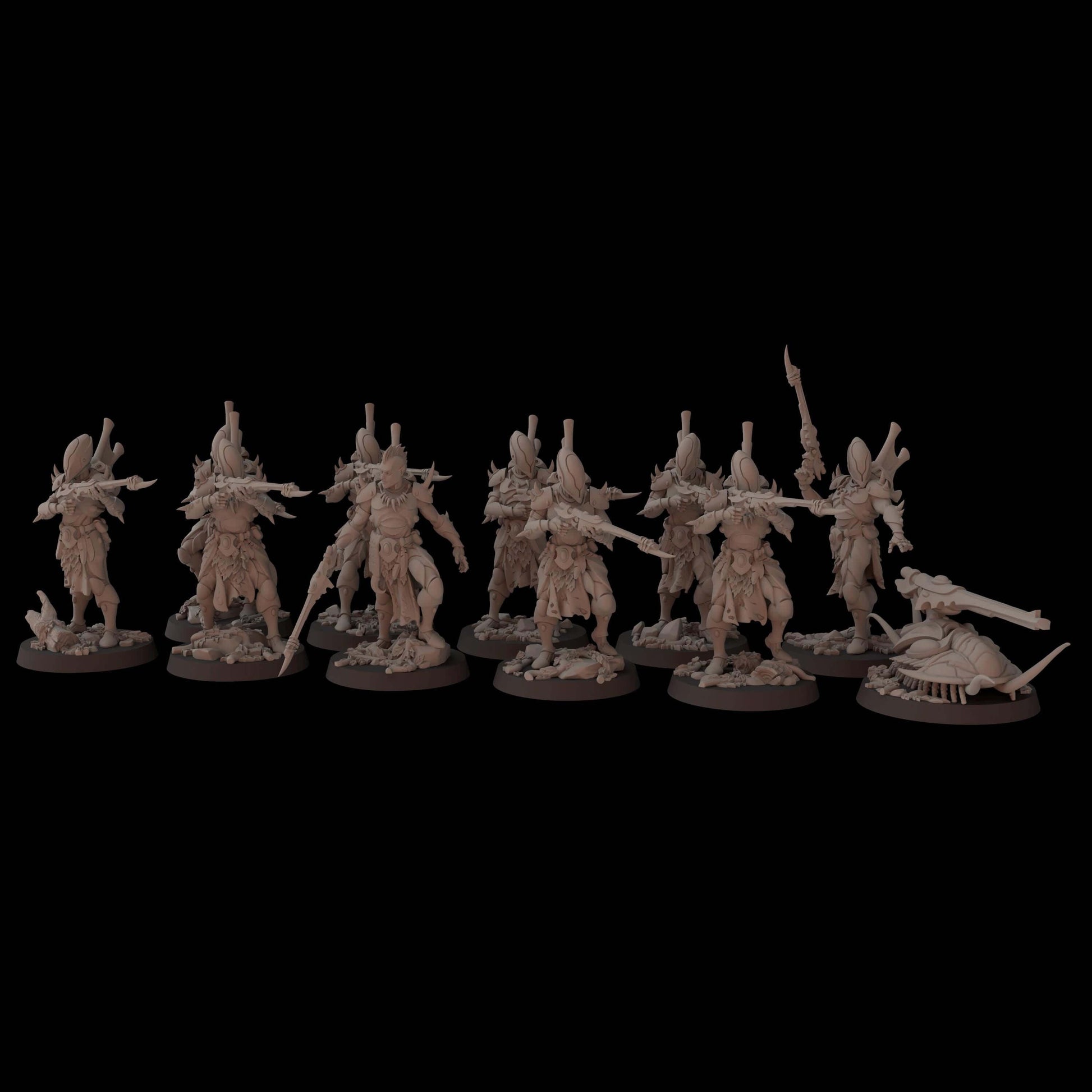 Aeterni Primeval Troops - Aeldari Proxy - Fantasy Cult Miniatures