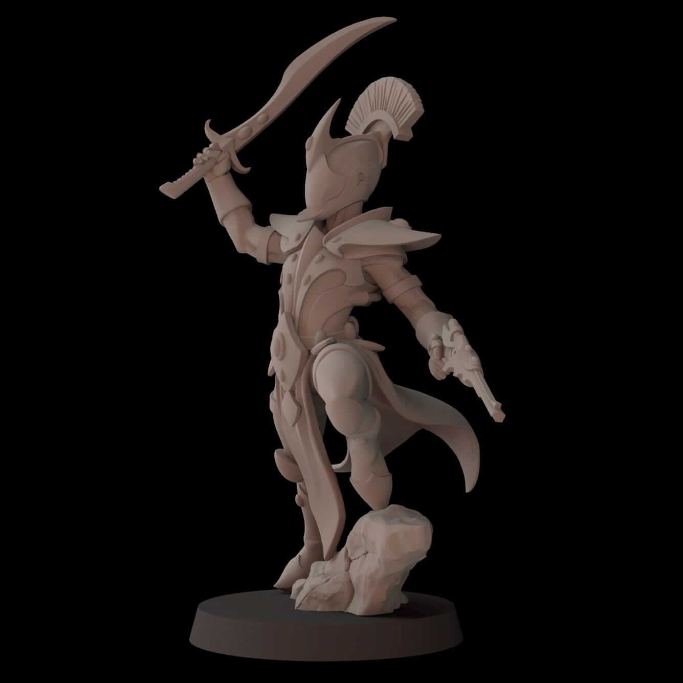 Battledancer Lord - Aeldari Proxy - Fantasy Cult Miniatures