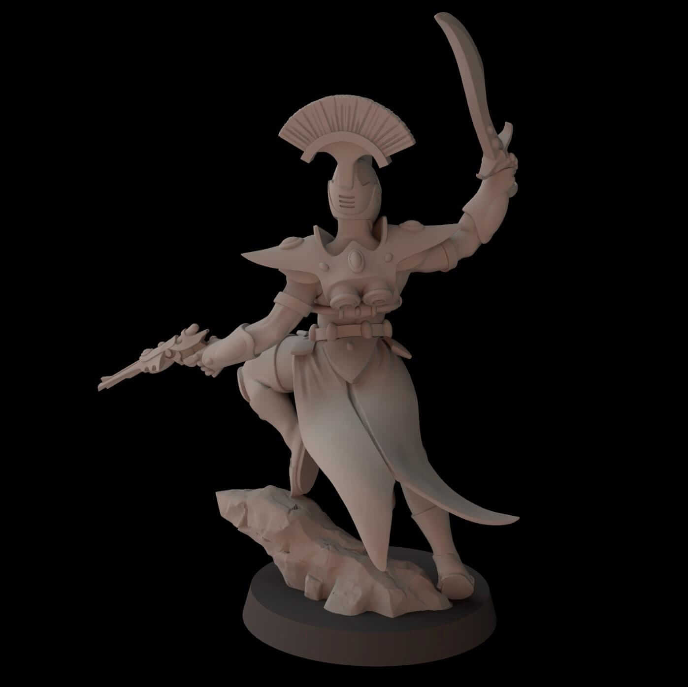 Battledancer Lord - Aeldari Proxy - Fantasy Cult Miniatures