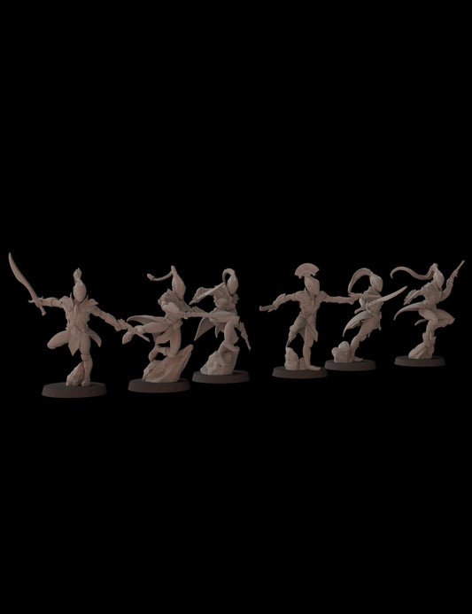 Aeterni Battledancers - Aeldari Proxy - Fantasy Cult Miniatures
