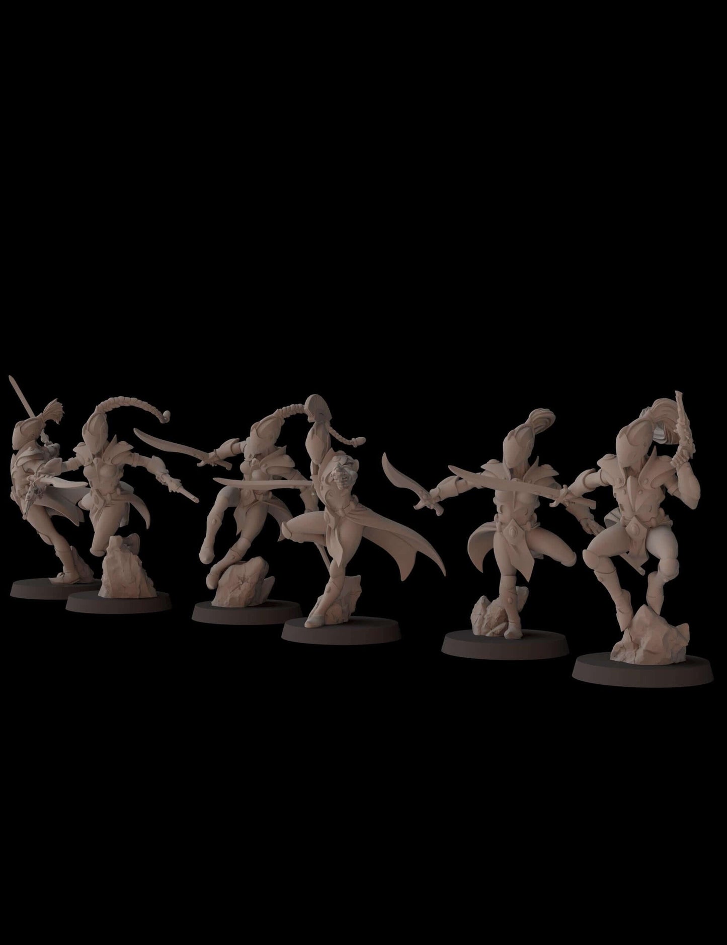 Aeterni Battledancers - Aeldari Proxy - Fantasy Cult Miniatures