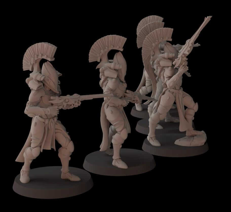 Aeterni Elite Guards - Aeldari Proxy - Fantasy Cult Miniatures