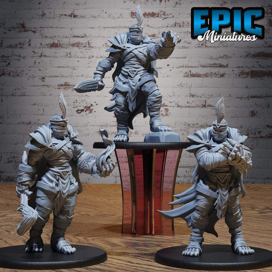 Mummy Lord Set - Epic Miniatures - Dungeons and Dragons